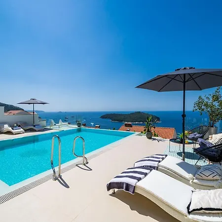 Cosy Loft W Private Pool & Patio Апартаменты Дубровник